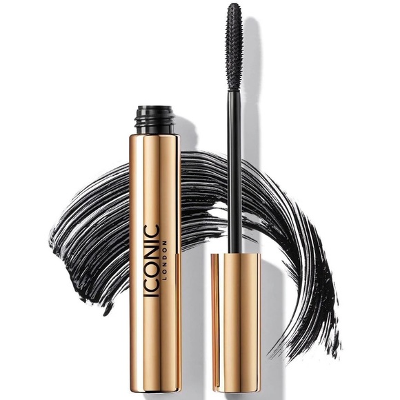Iconic London Triple Threat Mascara. Volume, Length, Fierce, Flare, Fluff, Curl - Picture 1 of 5